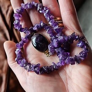 Vintage Amethyst Necklace